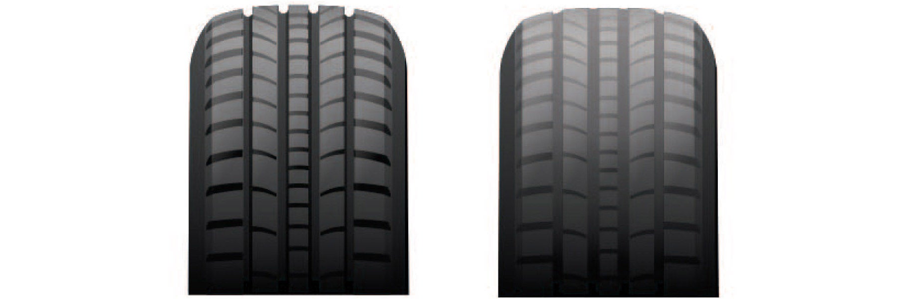 Tire tread depth comparison at DiFeo Kia in Lakewood NJ