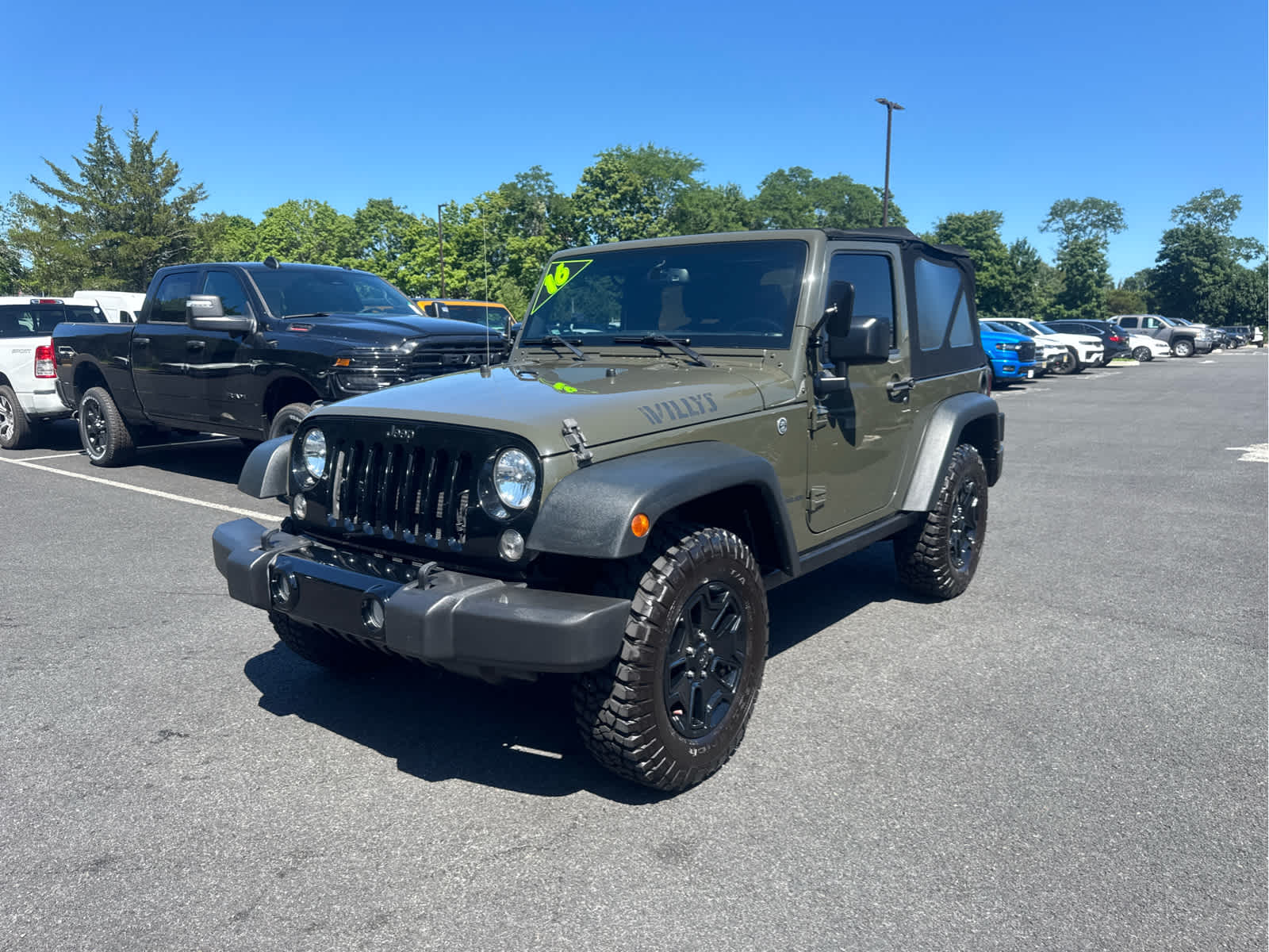 2016 Jeep Wrangler Willys Wheeler