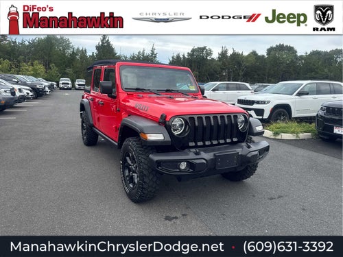 2021 Jeep Wrangler Unlimited Willys