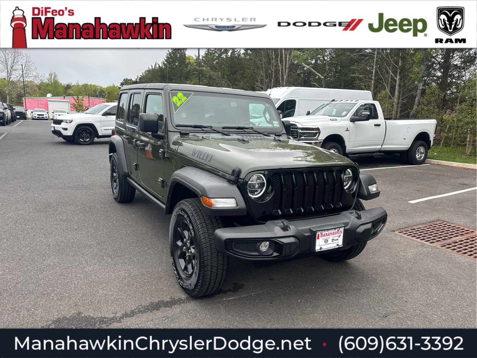 2022 Jeep Wrangler Unlimited Willys