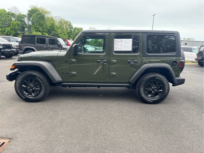 2022 Jeep Wrangler Unlimited Willys