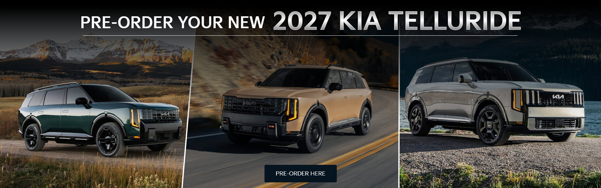 2027 KIA TELLURIDE PRE-ORDER