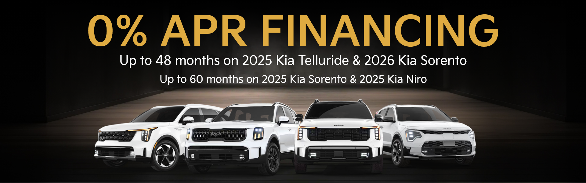 0% APR FINANCING