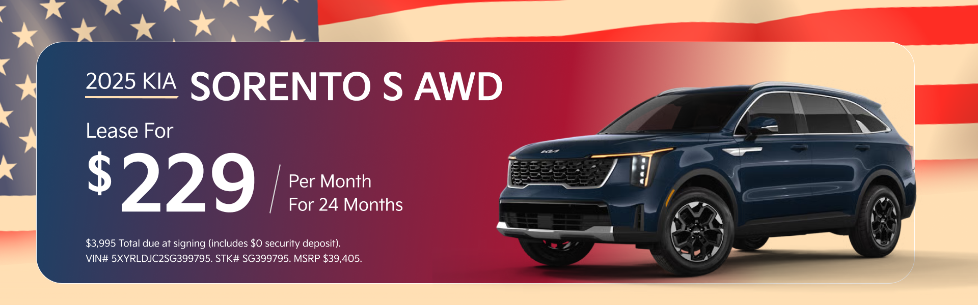 2025 KIA SORENTO S AWD